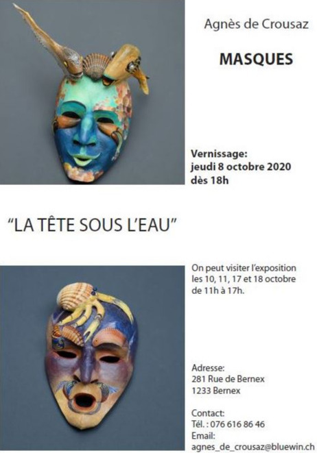 La tête sous l'eau